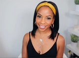 Bone Straight Headband wig