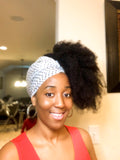 Afro kinky Coily Headband wig