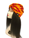 Adjustable satin lined turbans