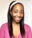 Bone Straight Headband wig