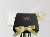 Satin lined knot turban