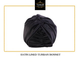 Satin lined turban