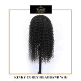 Kinky curly Headband wig