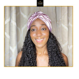 Satin lined turban