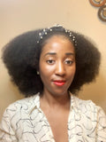 Afro kinky Coily Headband wig