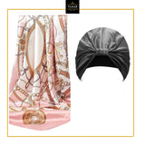 Satin Turban & Scarf set