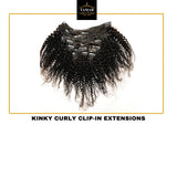 Kinky Curly Clip-in Extensions