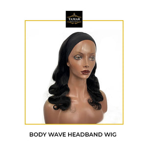 Body wave Headband wig